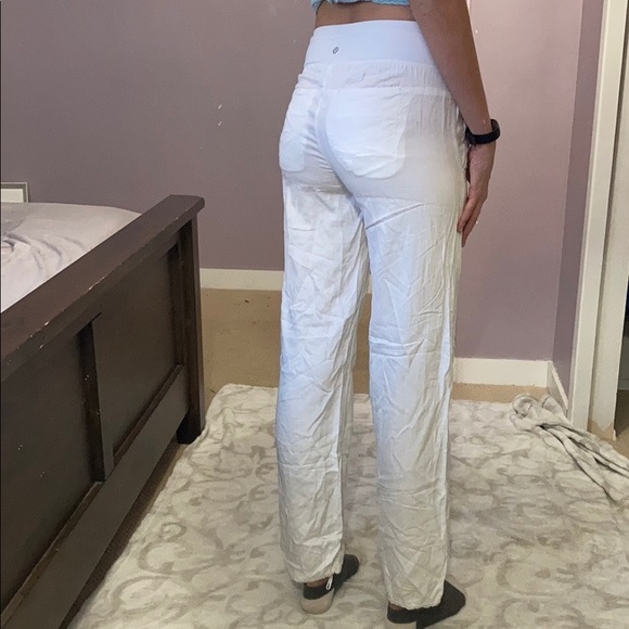 White Lululemon Pants - Picture 3 of 7